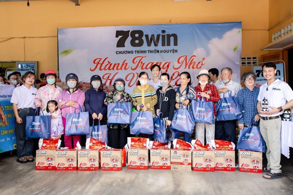Yêu thương gửi lại – 78win đồng hành cùng người dân vùng khó