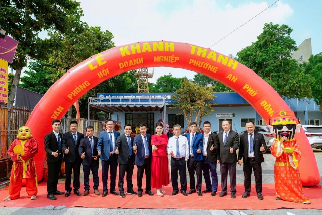 ​LỄ KHÁNH THÀNH VĂN PHÒNG HỘI DOANH NGHIỆP PHƯỜNG AN PHÚ ĐÔNG: DẤU MỐC KẾT NỐI – ĐỘNG LỰC PHÁT TRIỂN KINH TẾ ĐỊA PHƯƠNG