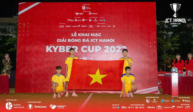 Khai mạc Giải bóng đá ICT Hà Nội - Kyber Cup 2022