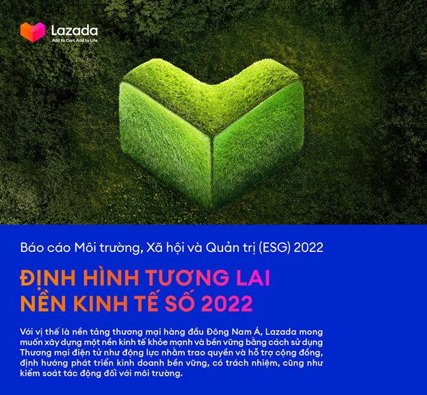 TẬP ĐOÀN LAZADA LẦN ĐẦU CÔNG BỐ BÁO CÁO MÔI TRƯỜNG, XÃ HỘI VÀ QUẢN TRỊ (ESG)