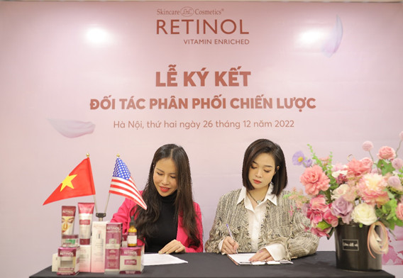 Retinol L De L ký kết với đối tác phân phối chiến lược tại Hà Nội